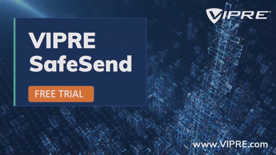 screenshot of VIPRE SafeSend